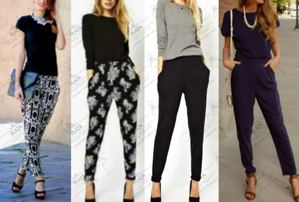Moldes Patrones Imprimibles Pantalon Babucha Moda Xs Al 3xl 3