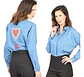 Molde Digital Camisa Amplia De Denim Patron Pack 5 Talles! - Miniatura 2