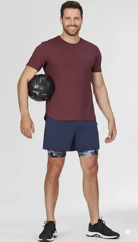 Molde Digital Calza Corta Hombre, Patron Pack Talles S A Xxl