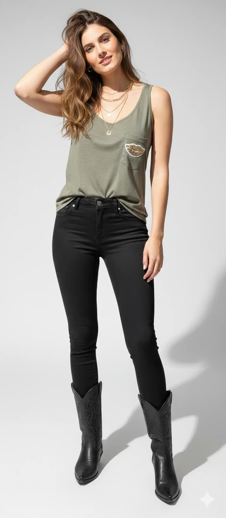 Molde Digital Calza Simil Pantalon Con canesú Talles S A Xxl 1