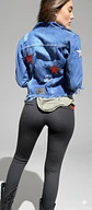 Molde Digital Calza Simil Pantalon Con canesú Talles S A Xxl - Miniatura 2