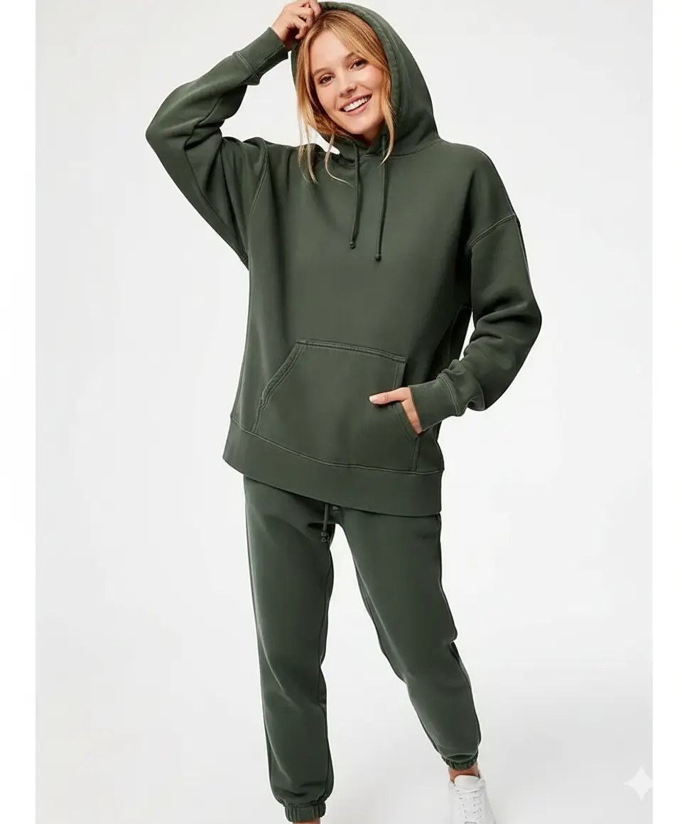 Molde Digital Buzo Hoodie Oversize, Pack Talles Xs Al Xl 2
