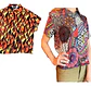 Molde Digital Camisa Corta / Crop De Mujer, pack De 5 Talles! - Miniatura 2