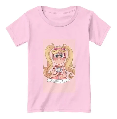 Molde Digital Remera Manga Corta Niña Pack Talles 2 Al 16
