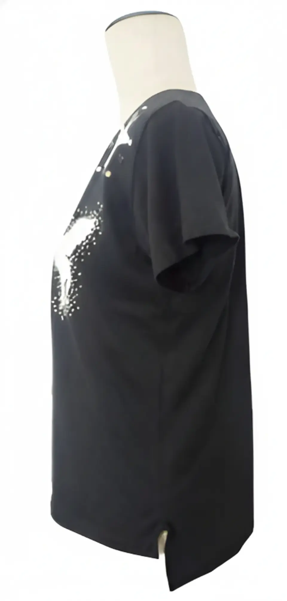 Molde Digital Remera Mujer C/tajito Costados Talles S A Xxl 3