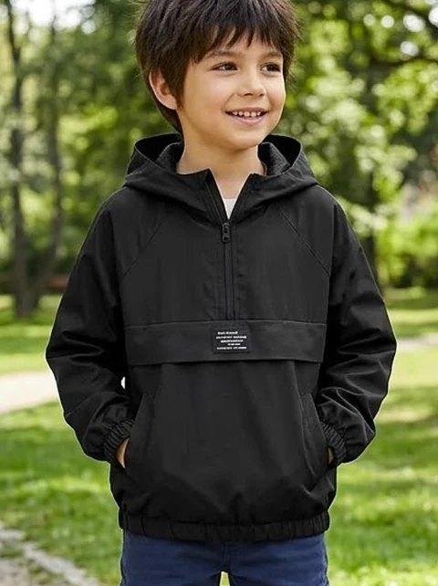 Molde Digital Rompeviento Ranglan Niños Unisex talles 4 A 16