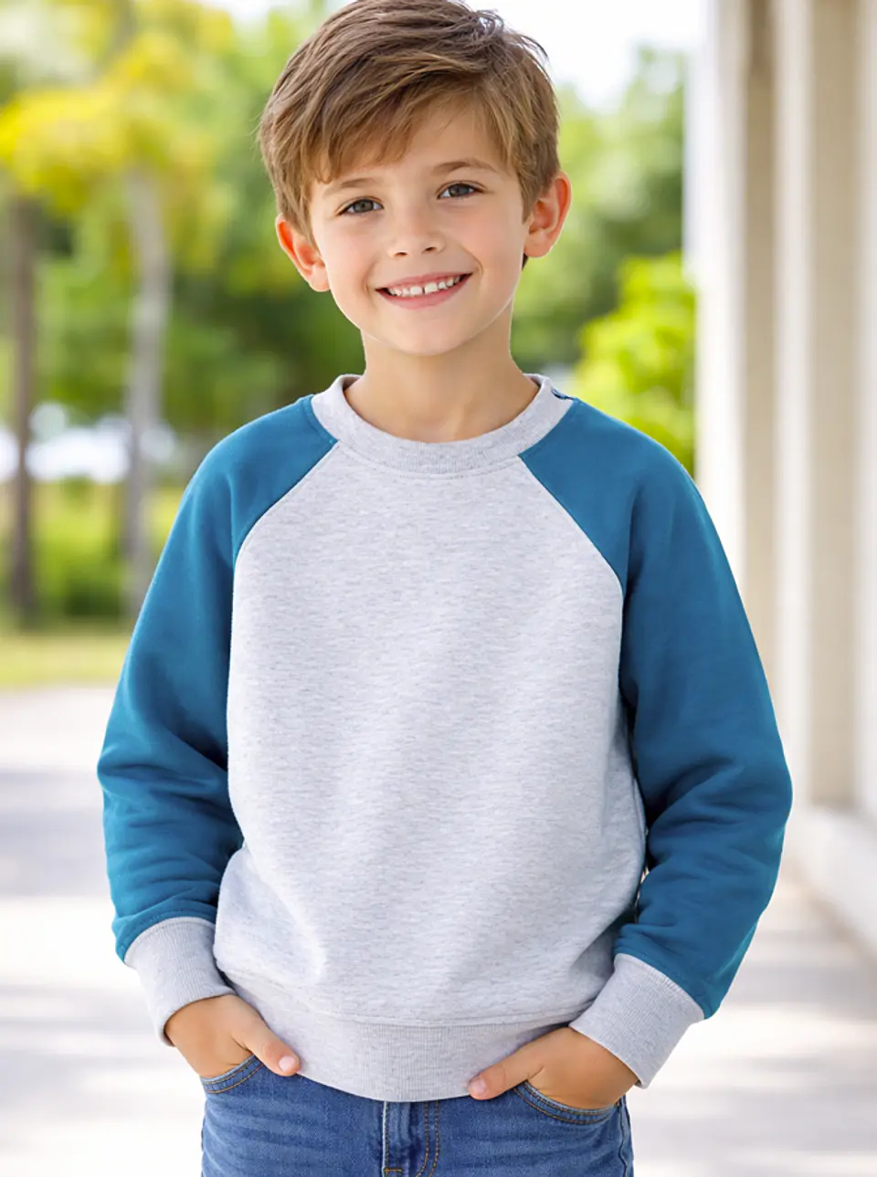 Molde Digital Buzo Raglan/ranglan Niños, Pack Talles 2 Al 16 1