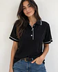 Molde Digital Chomba / Polo Mujer Con Vivos, Talles S Al Xxl - Miniatura 1
