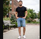 Molde Digital Bermuda Jean Hombre, Pack Talles 3xl Al 7xl - Miniatura 3