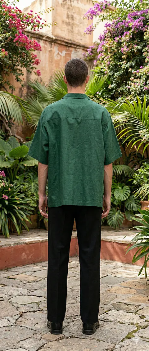 Molde Digital Camisa Oversize Manga Corta, Talles S Al Xxl