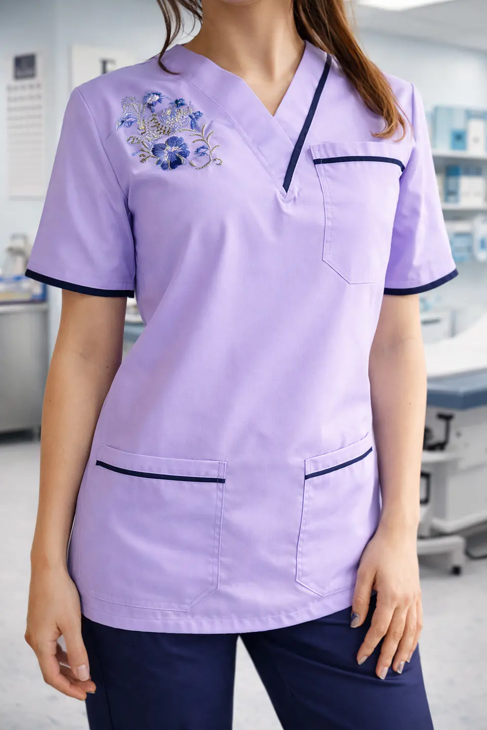 Molde Digital Chaqueta Medica Con Vivos, Pack Talles S A Xxl 1