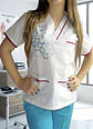 Molde Digital Chaqueta Medica Con Vivos, Pack Talles S A Xxl - Miniatura 2