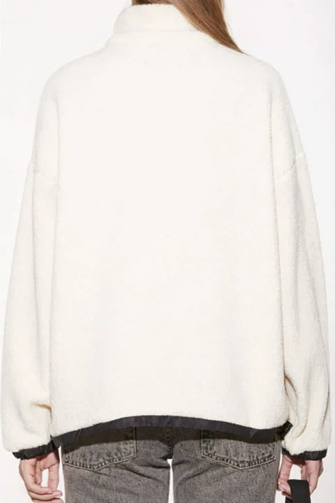 Molde Digital Buzo Unisex Oversize Cuello Alto, Talles S Al Xxl