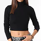 Molde Digital Top Cuello Alto Manga Larga, Talles S Al Xxl - Miniatura 1