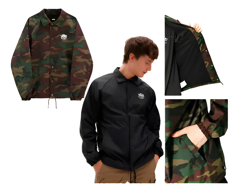 Molde Digital Rompevientos / Anorak Ranglan, talles 3xl A 7xl 3