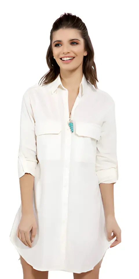 Molde Digital Vestido Camisa Evasee,bosillos,pack 5 Talles!