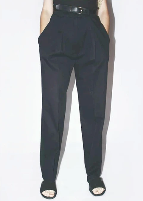 Molde Digital Pantalón Pinzado Slouchy, Pack Talles S A Xxl
