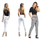 Molde Digital Pantalon Bengalina Con Lazo Pack 5 Talles! - Miniatura 2