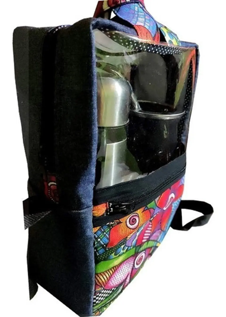 Molde De Costura, Patron Bolso Mate, Pic Nic, Imprimible Pdf 3