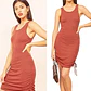 Molde Digital Vestido Con jareta y Lazos al Costado Talles S A Xxl - Miniatura 2