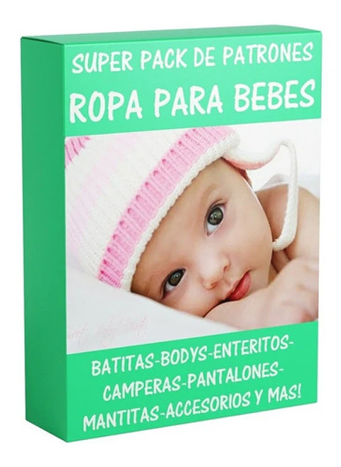 Moldes Y Patrones De Ropa Para Bebés Bodys Enteritos Campera