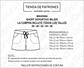Molde Patron Imprimible Short Deportivo Mujer Talles 38 A 46 - Miniatura 3