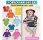 Moldes Y Patrones De Ropa Para Bebés Bodys Enteritos Campera - Miniatura 2