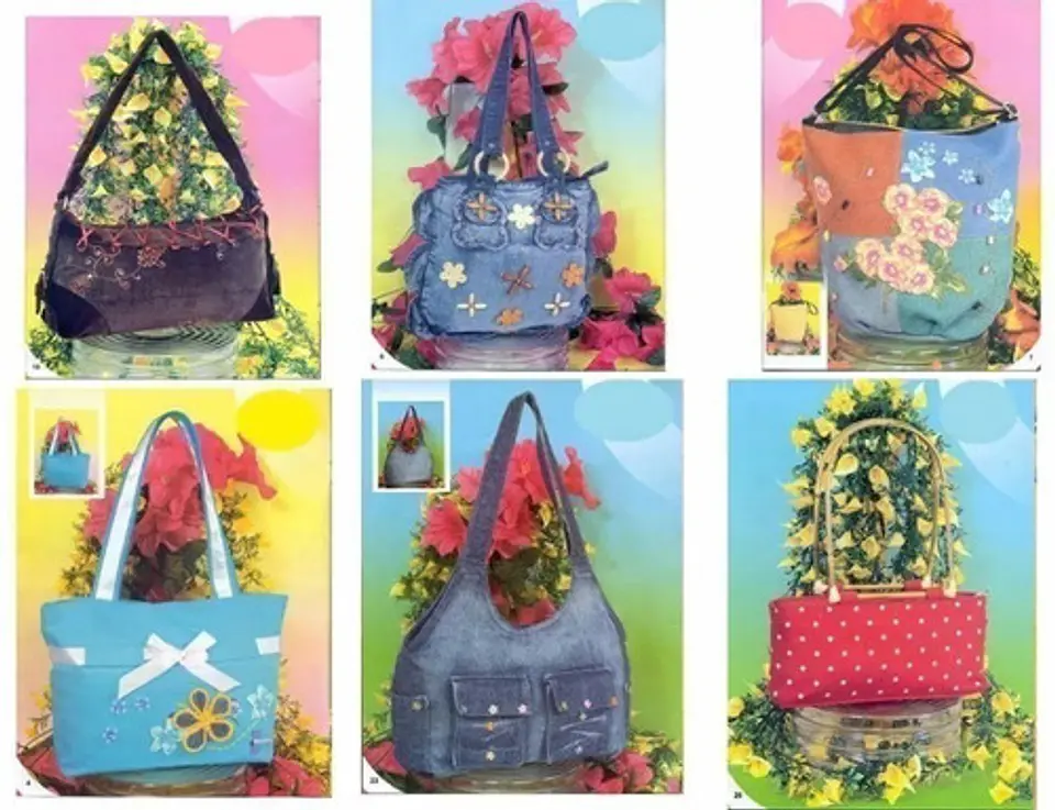 Patrones Moldes Costura- Bolsos, Carteras Y Más 3
