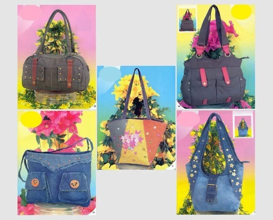 Patrones Moldes Costura- Bolsos, Carteras Y Más 4