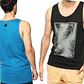 Molde Digital Playera Musculosa Hombre Patron Pack 5 Talles - Miniatura 2