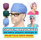 Moldes Y Patrones Uniformes Médicos Batas Cofias Delantal - Miniatura 4