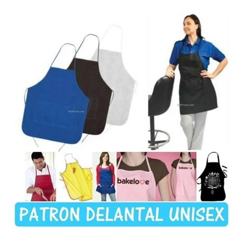 Moldes Y Patrones Uniformes Médicos Batas Cofias Delantal 6