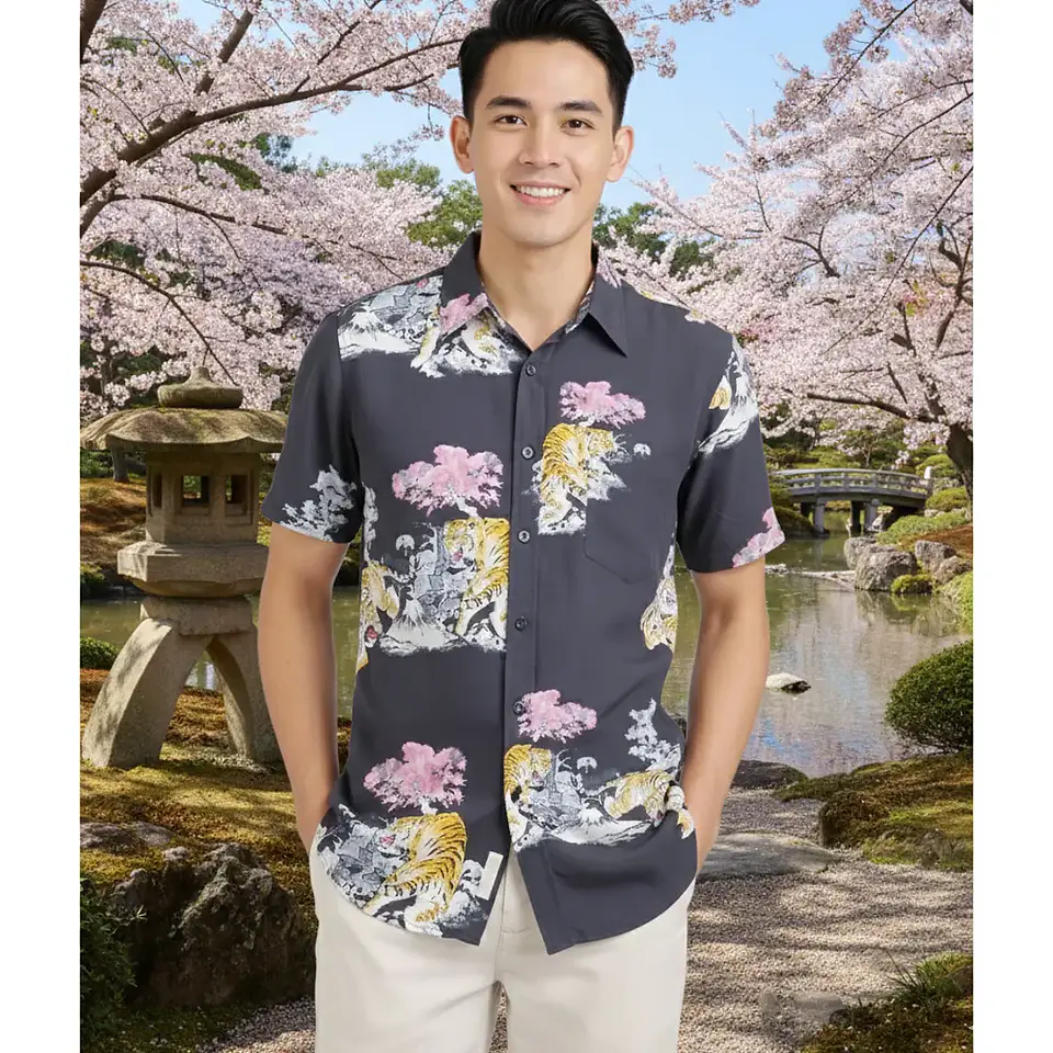 Molde Digital Camisa Manga Corta Hombre Pack De 5 Talles! 2