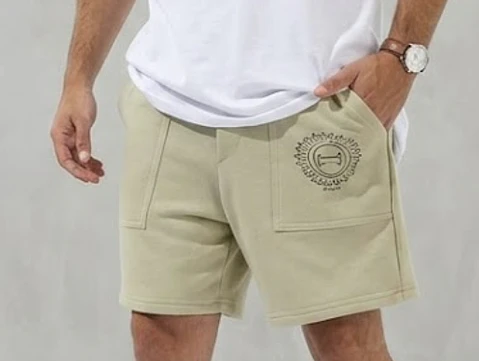 Molde Digital Bermuda Bolsillo Plaque Hombre, Talles S A Xxl