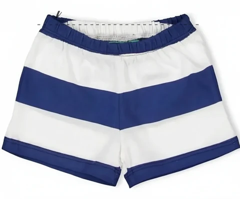 Molde Digital Short De Bebe, Patron Pack Talles 1 Al 5