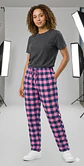 Molde Digital Pantalon Pijama Unisex, Pack Talles S A Xx - Miniatura 1