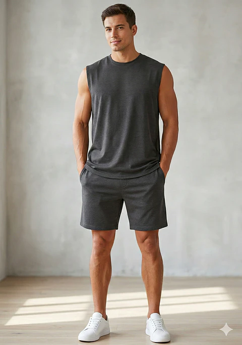 Molde Digital Musculosa Oversize Boxy Fit, Pack 5 Talles!