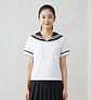 Molde Digital Remera Cuello marinero/seifuku/otaku, talles Xs A Xl - Miniatura 3