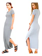 Molde Digital Vestido Con Tajos Manga Corta, Pack 5 Talles!  - Miniatura 2