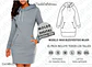 Moldes Patrones Maxi Buzo Vestido Mujer Talles Xs Al 2xl - Miniatura 2