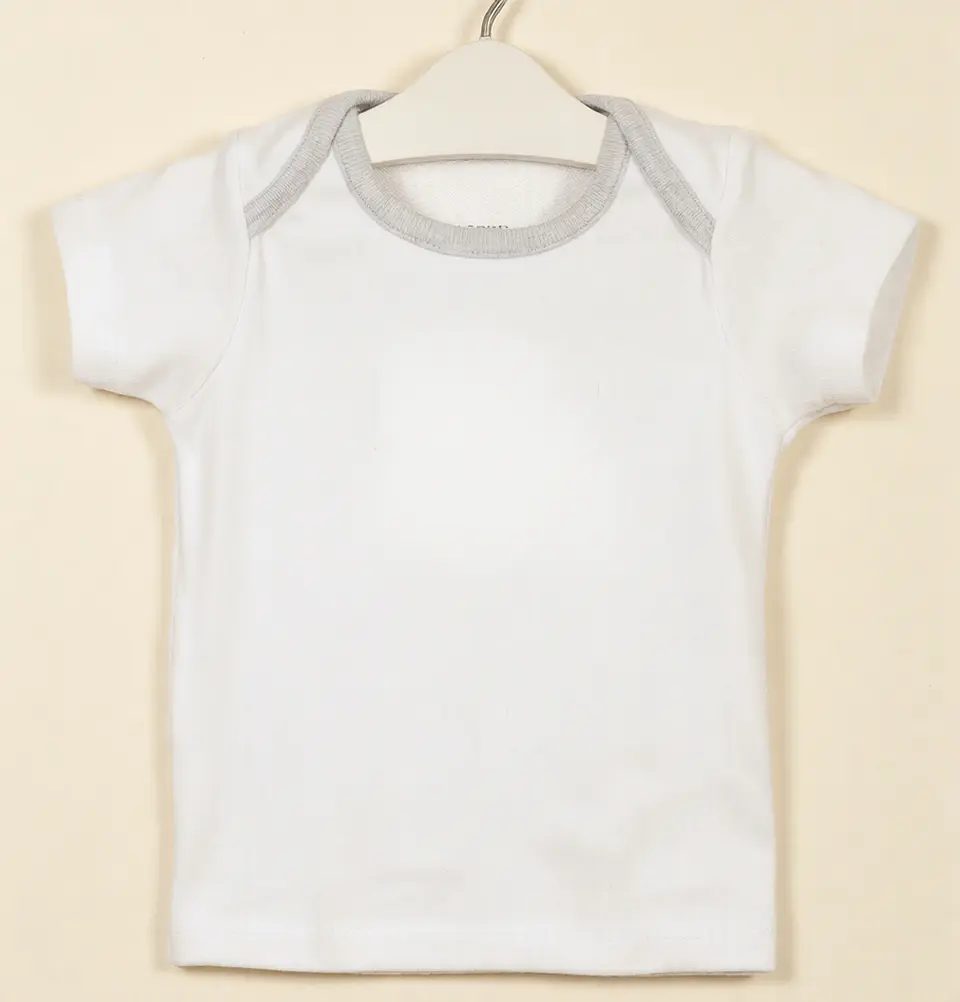 Molde Digital Polera Bebe Cuello Americano, Talles 1 Al 5 1