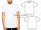 Molde Patrón Imprimible Remera Básica Hombre Del S Al 3xl - Miniatura 1