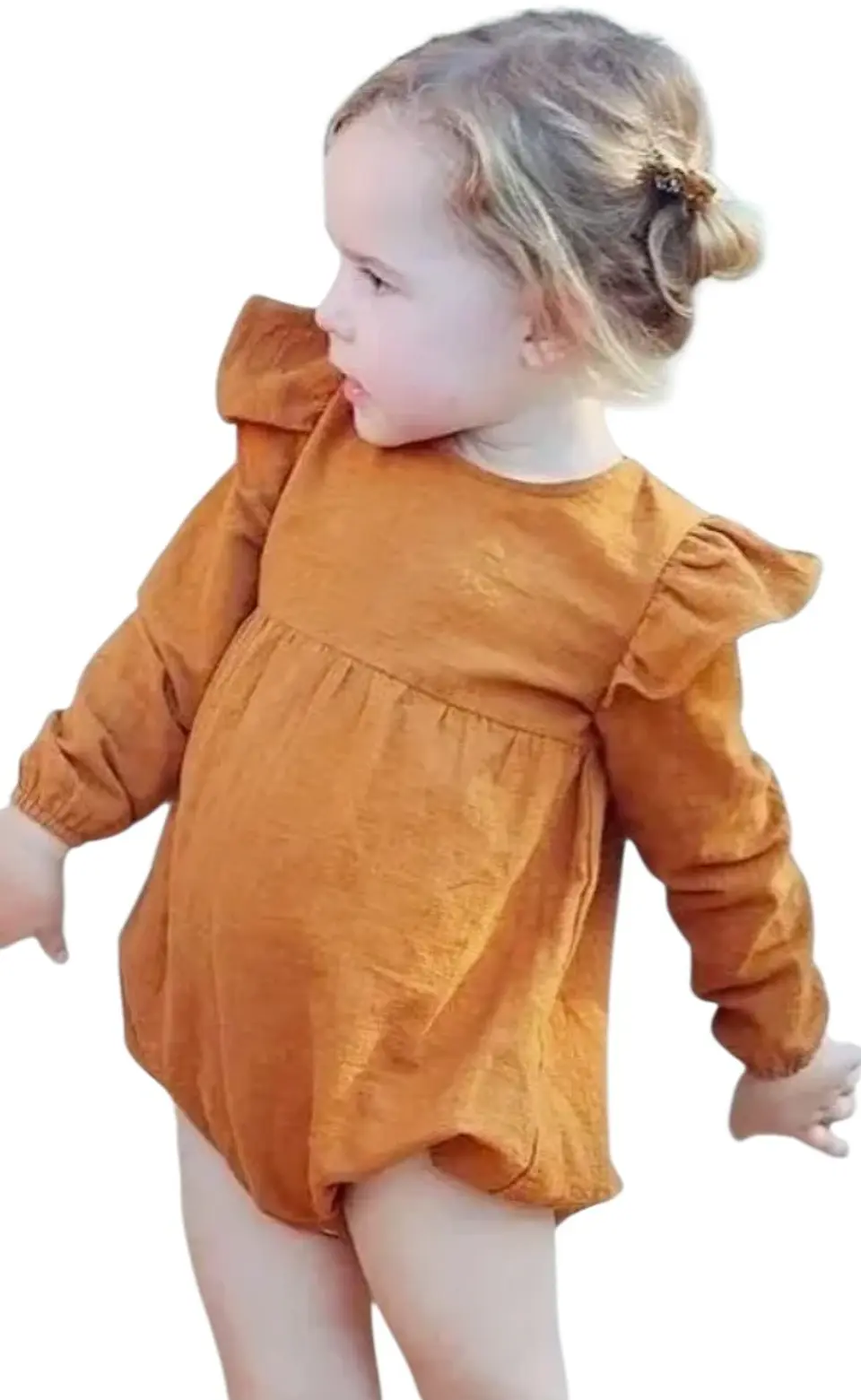 Molde Digital Body Beba Sisa Con Volado, Pack Talles 1 Al 5 1