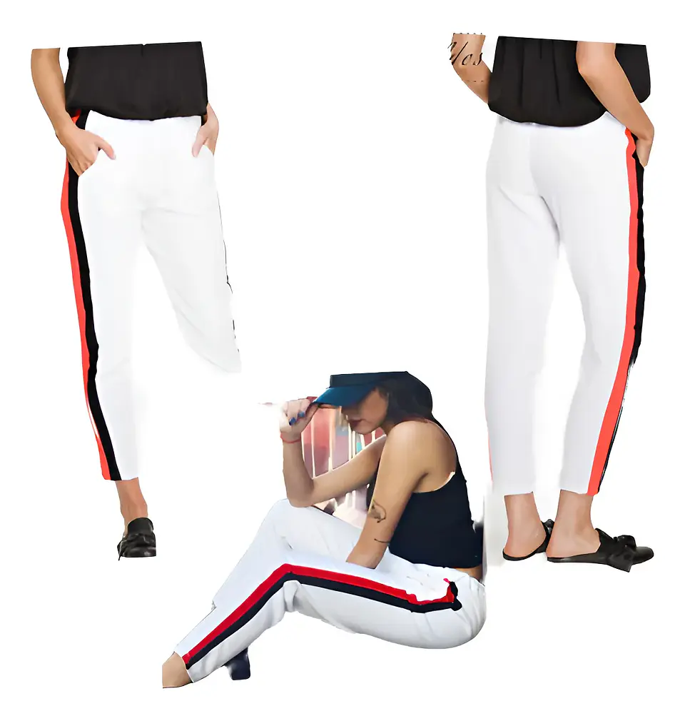 Molde Digital Pantalón Babucha Con franjas Patron Pack Talles S A Xxl 2