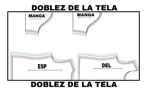 Moldes Patrones Imprimibles De Ropa Polera Ml Xs Al 3xl