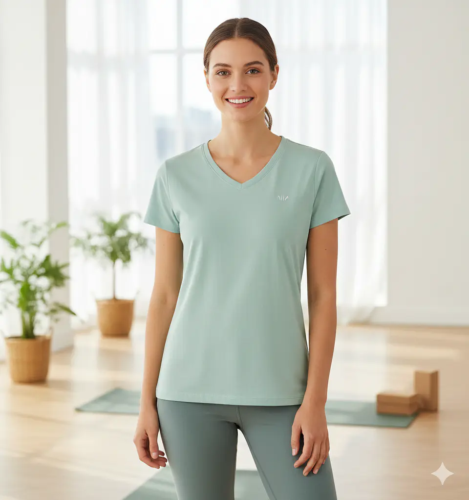 Molde Digital Polera Mujer Cuello V Pack Talles S A Xxl 1