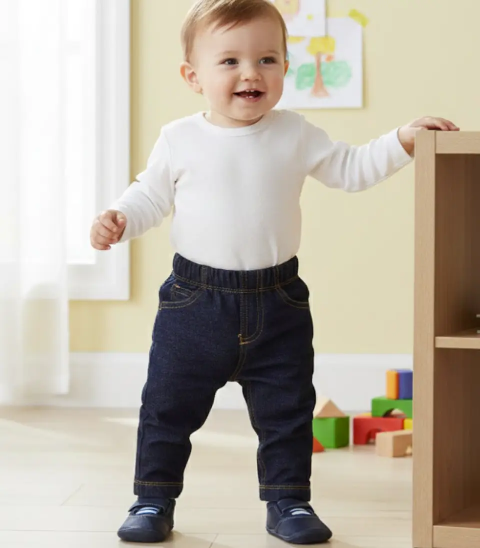 Molde Digital Pantalon Bebe Onda Jean Pack Talles 1 Al 5 1