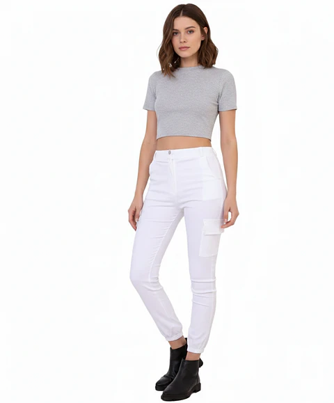 Molde Digital Pantalon C/ Bolsillo Cargo, Pack De 5 Talles!