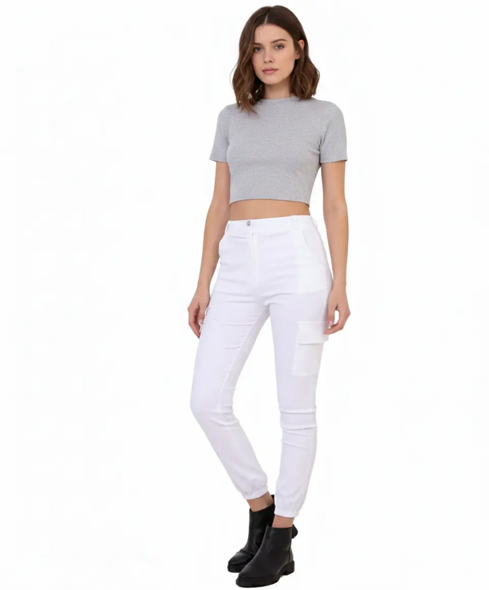 Molde Digital Pantalon C/ Bolsillo Cargo, Pack De 5 Talles! 1