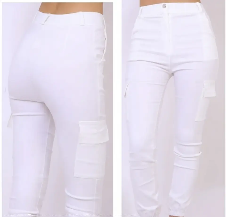 Molde Digital Pantalon C/ Bolsillo Cargo, Pack De 5 Talles! 2